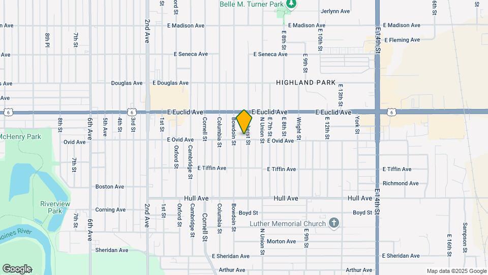 3402 Amherst St Map and Location Details