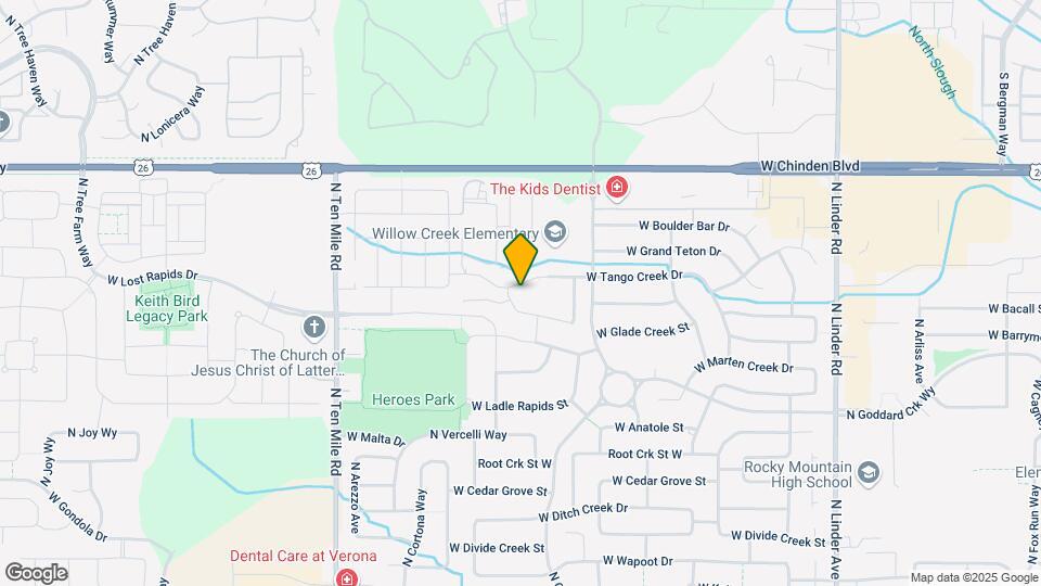2617 W Tango Creek Dr Map and Location Details