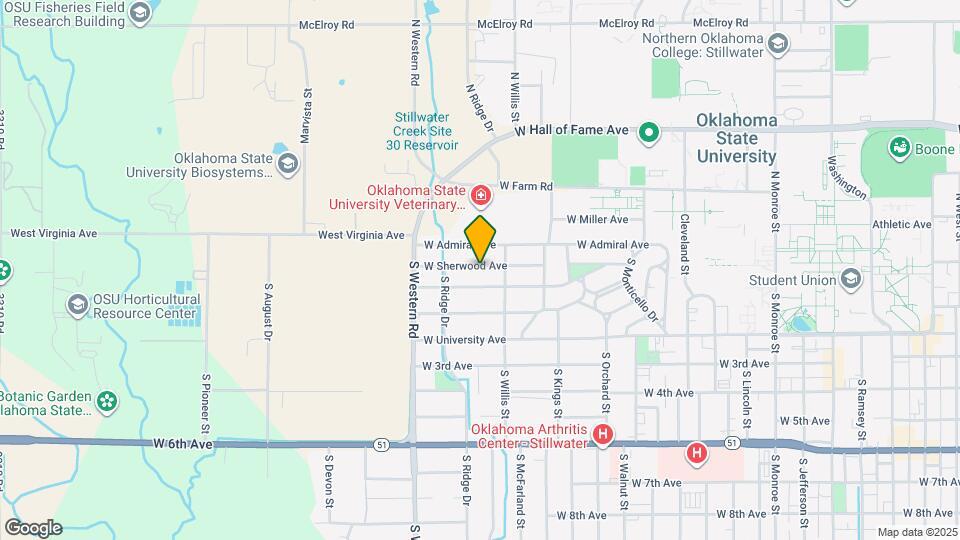 2119 W Sherwood Ave Map and Location Details