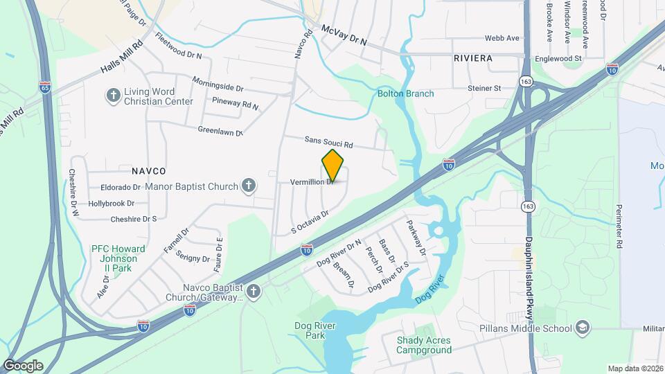 2359 Vermillion Dr Map and Location Details