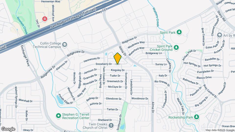 1411 Snowberry Dr Map and Location Details