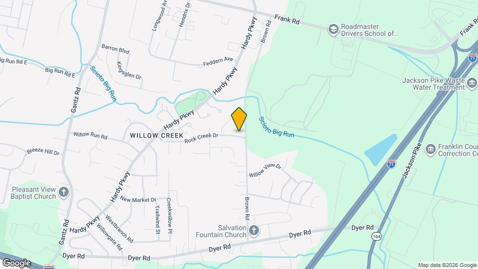 1576 Rock Creek Dr Map and Location Details
