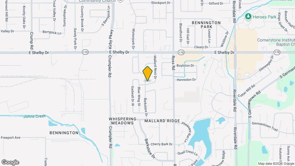4839 Mallard Nest Dr Map and Location Details
