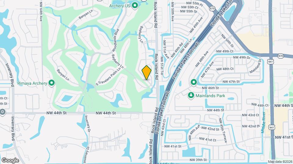 4705 Holly Dr Mapa y Detalles de la Ubicación