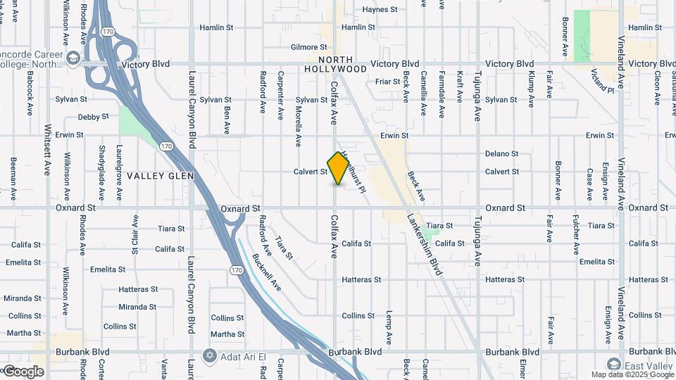 6028 Colfax Ave Map and Location Details