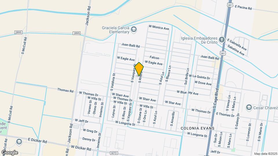 6202 S Rivera St Map and Location Details
