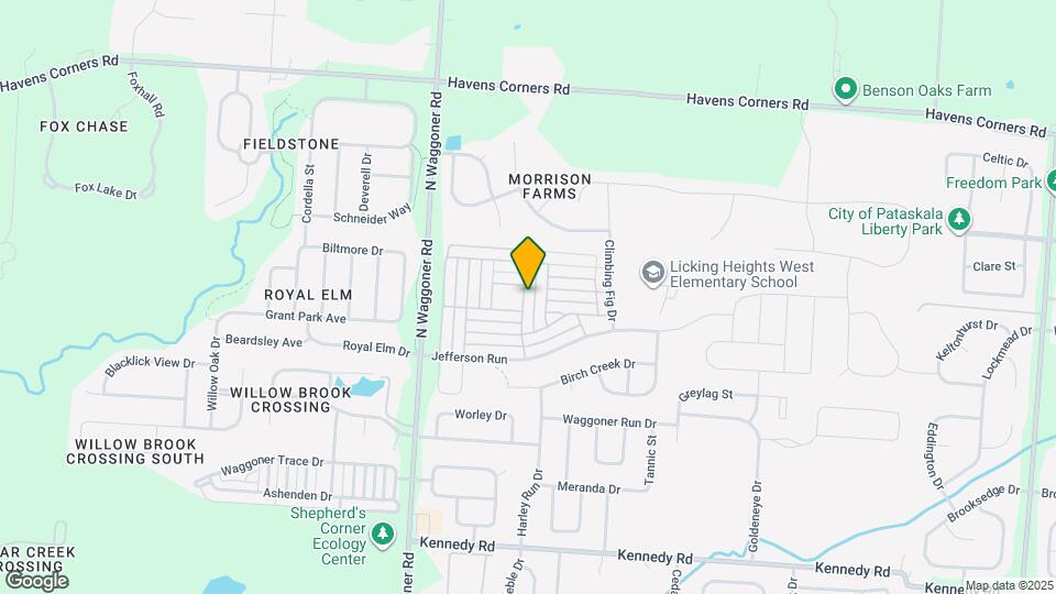 1380 Chickweed St Map and Location Details