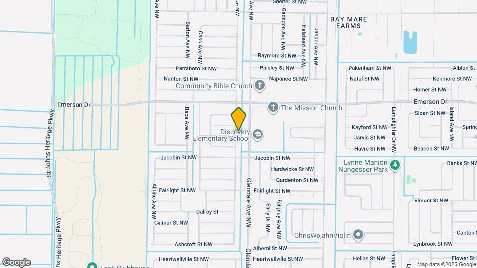 1263 Dallam Ave NW Map and Location Details