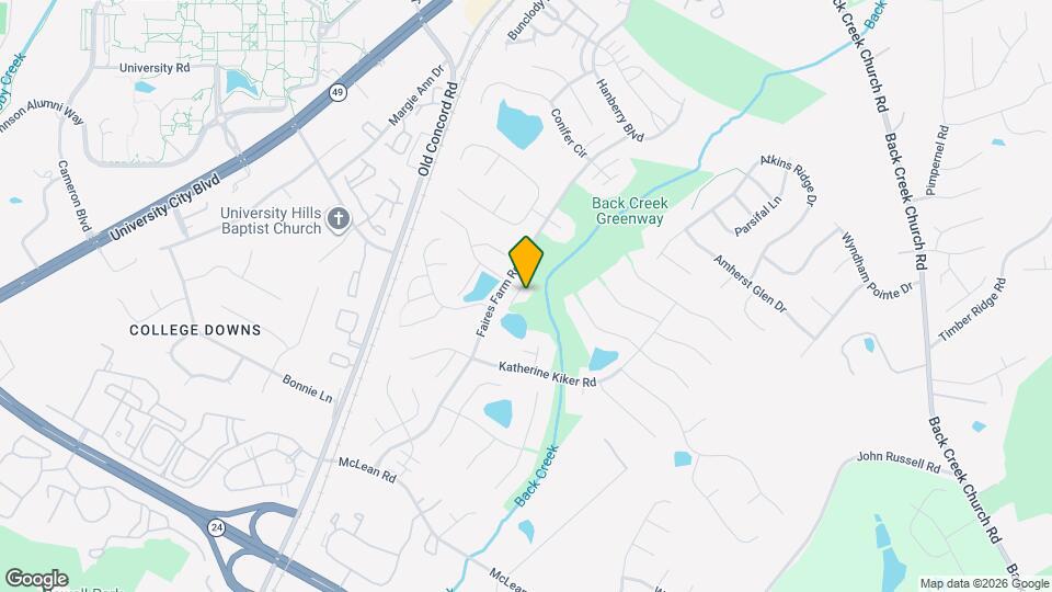 1845 Jeffrey Bryan Dr Map and Location Details