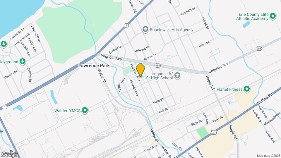 861 Priestley Ave Map and Location Details