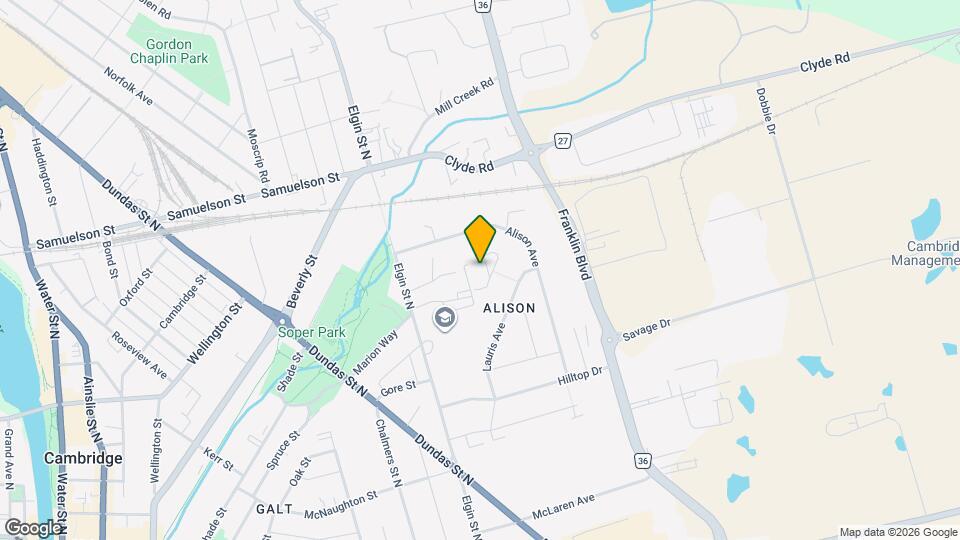 34 Radford Ave Map and Location Details