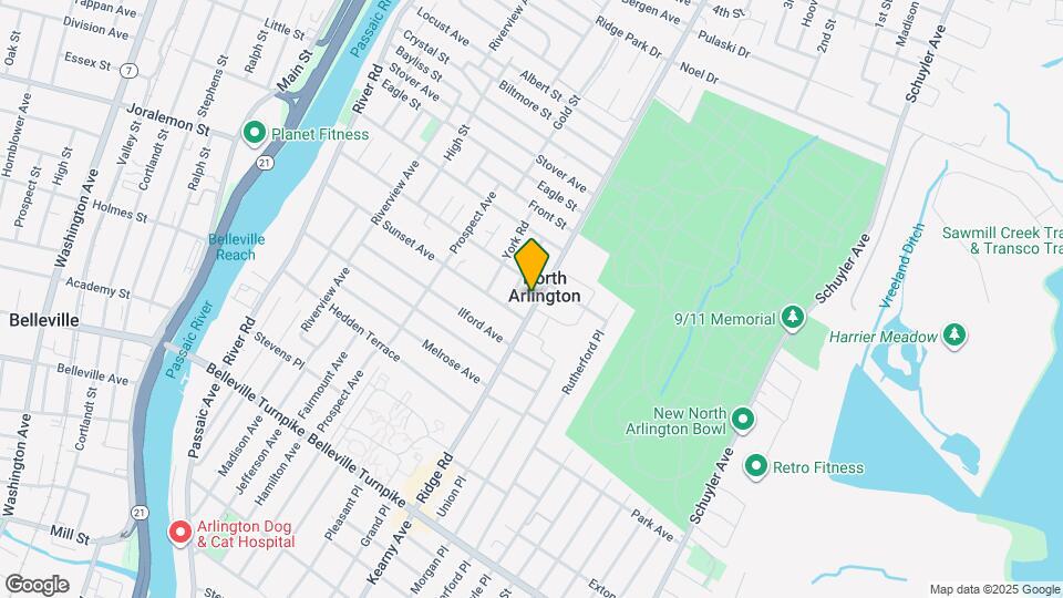 193 Ridge Rd Map and Location Details