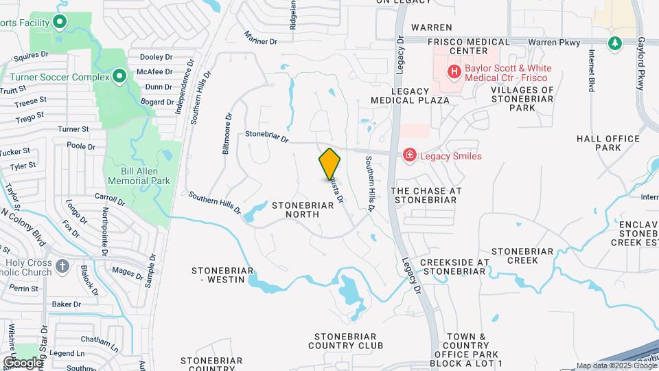4721 Augusta Dr Map and Location Details