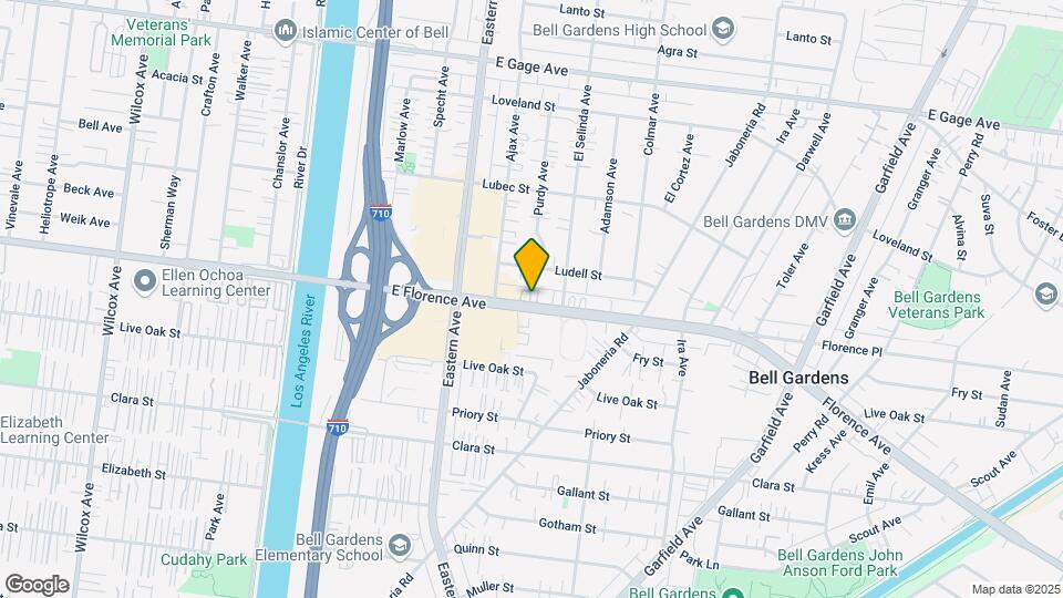 5825 Florence Ave Map and Location Details