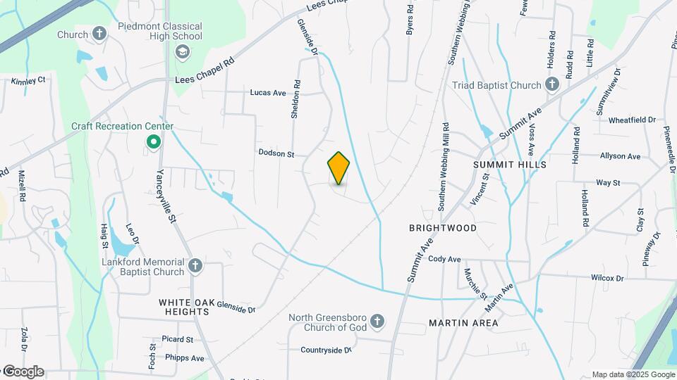 1833 Chapel Brook Way Map and Location Details