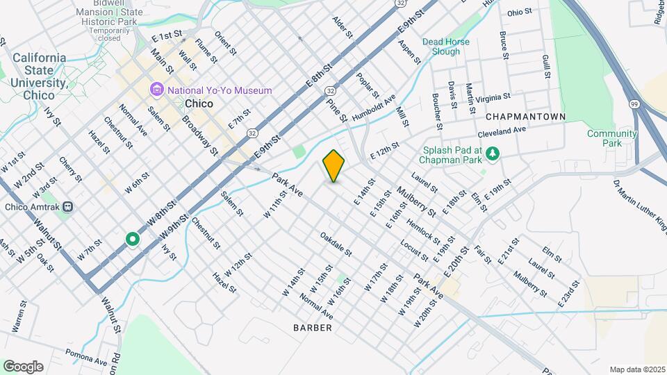 1229 Locust St Map and Location Details