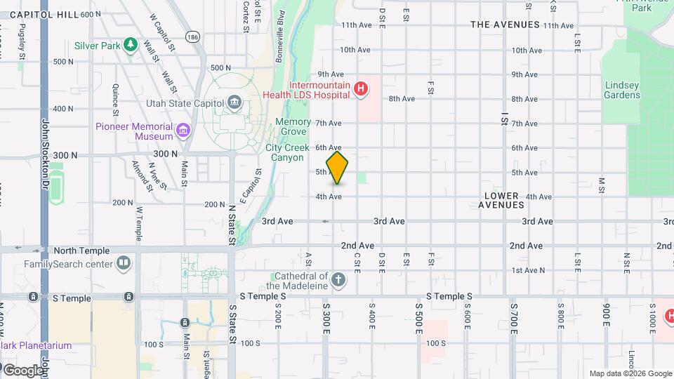 212 B St E Map and Location Details