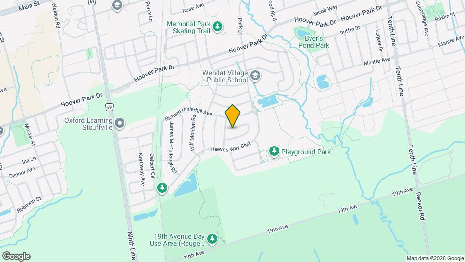 135 Richard Coulson Crescent Map and Location Details