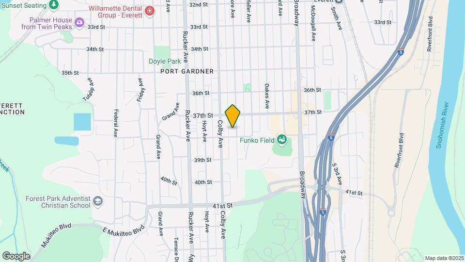 3726 Wetmore Ave Map and Location Details