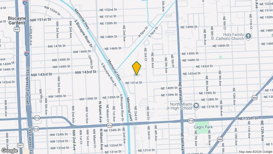 270 NE 142nd St Map and Location Details