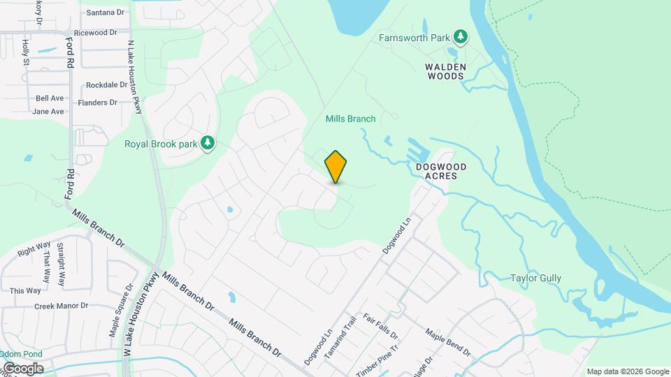 3455 Warwick River Trl Map and Location Details