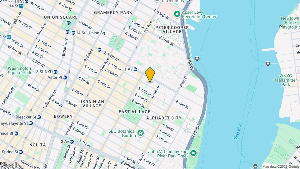 529 E 13th St Mapa y Detalles de la Ubicación