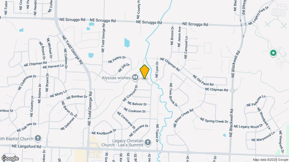 2145 NE Concord St Map and Location Details