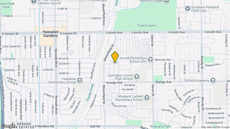 9326 Cambridge St Map and Location Details
