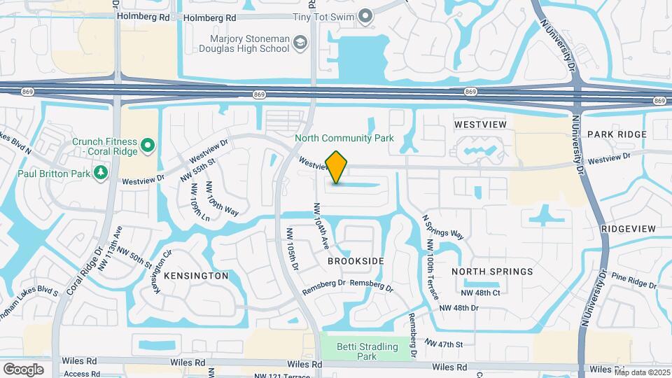 10337 NW 53rd Ct Map and Location Details