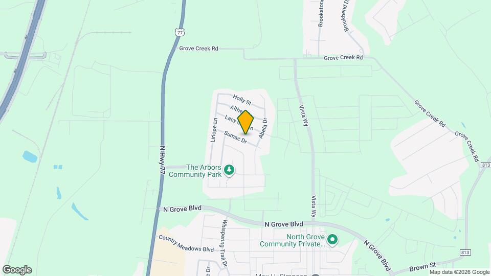 121 Sumac Dr Map and Location Details