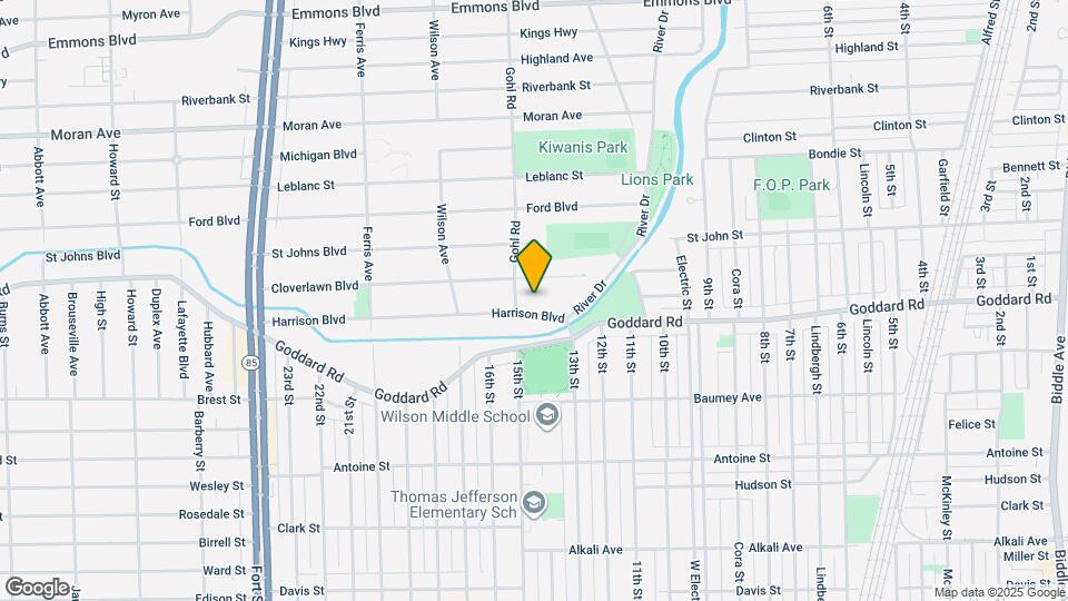 700 Harrison Blvd Map and Location Details