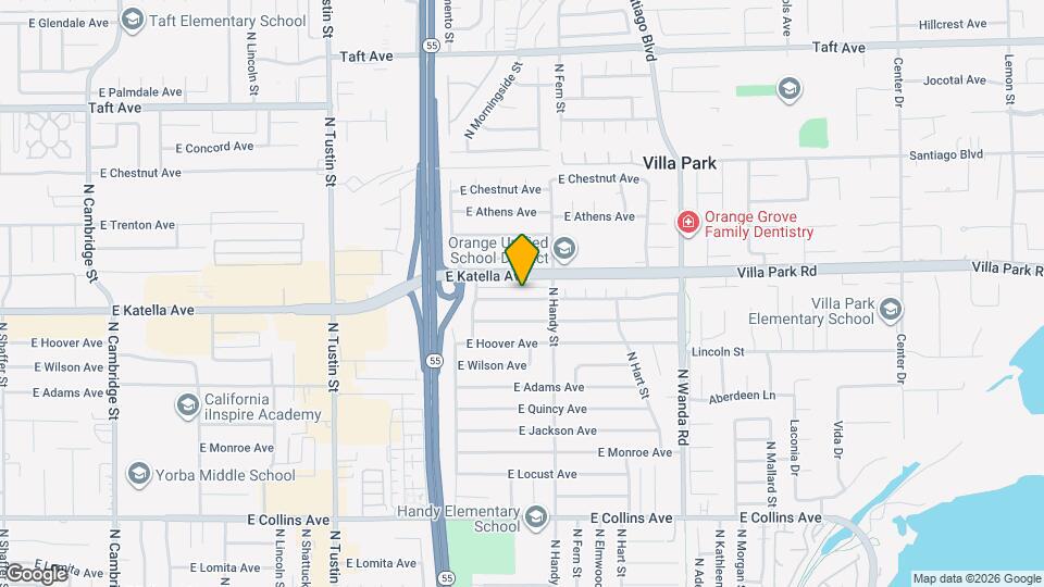 2343 E Garfield Ave Map and Location Details