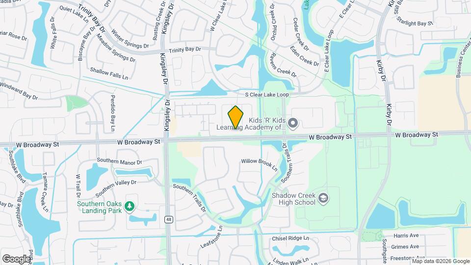 12404 Shady Brook Dr Mapa y Detalles de la Ubicación
