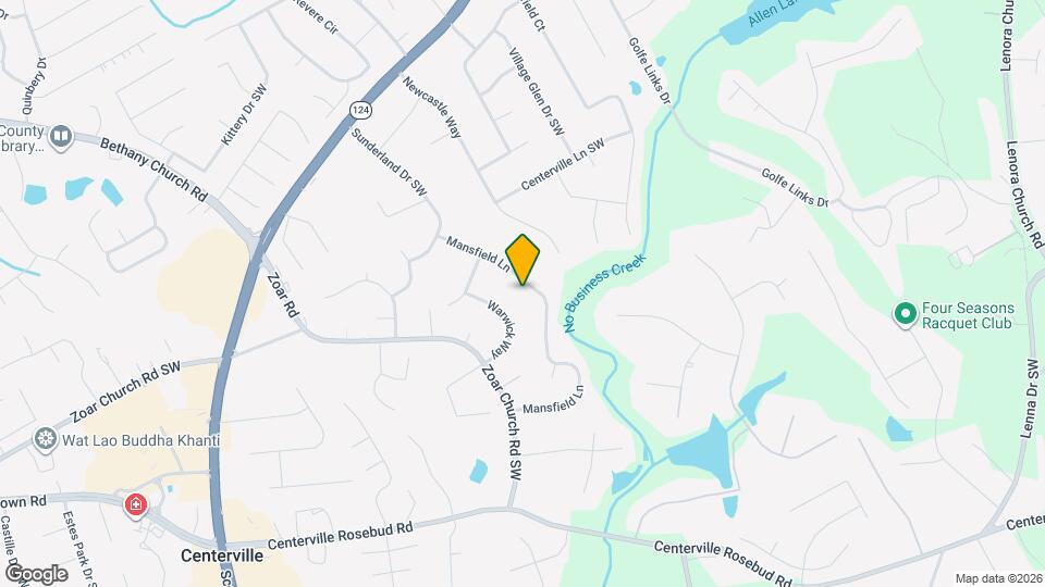 3399 Mansfield Ln Mapa y Detalles de la Ubicación