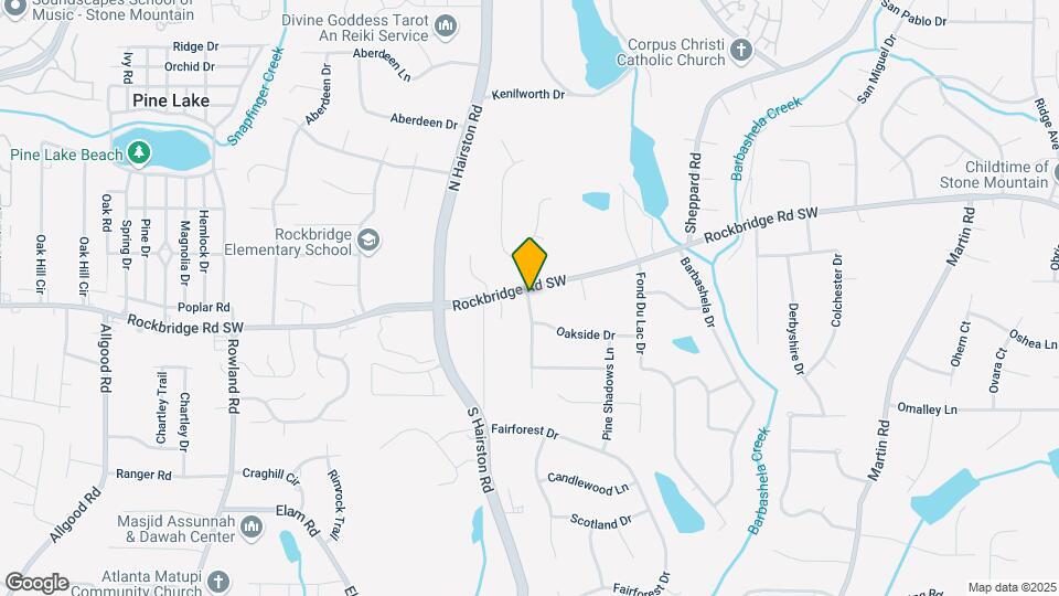 409 Maplecliff Dr Map and Location Details