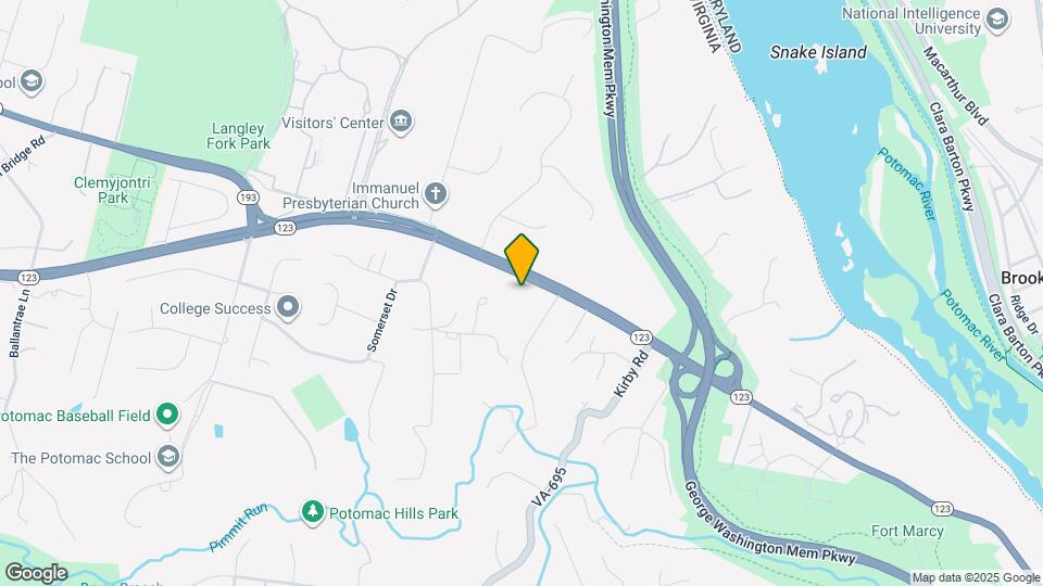 855 Dolley Madison Blvd Map and Location Details