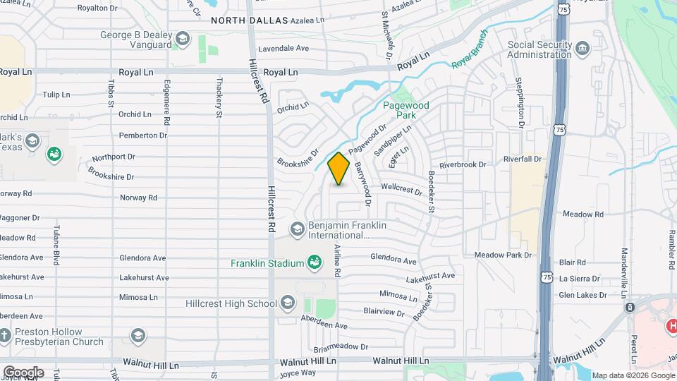 10503 Berry Knoll Dr Map and Location Details
