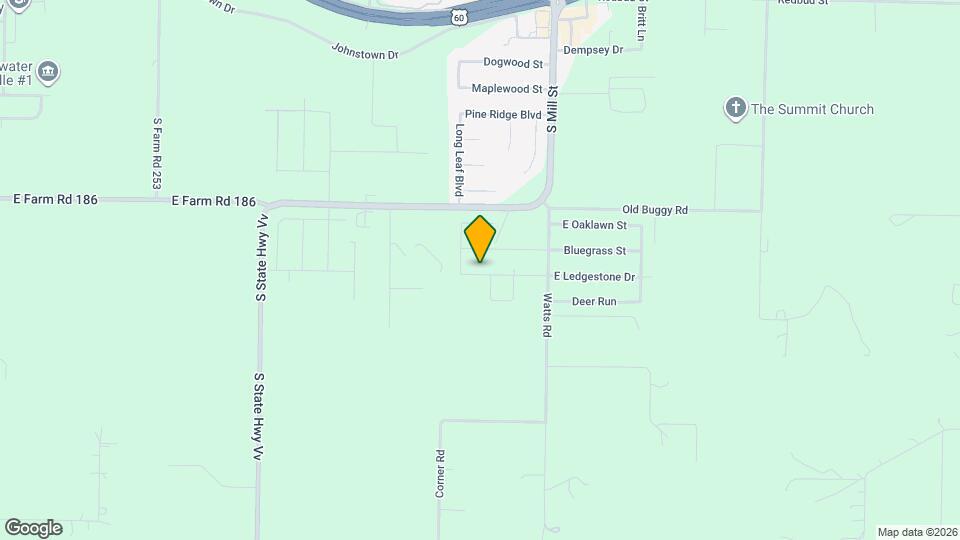 181 W Ledgestone Dr Map and Location Details
