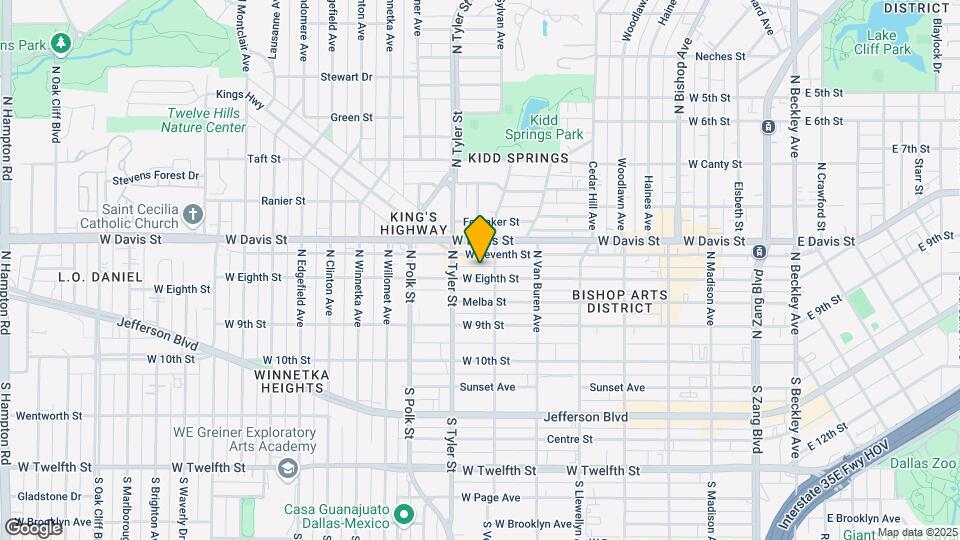813 W Eighth St-Unit -2 Map and Location Details