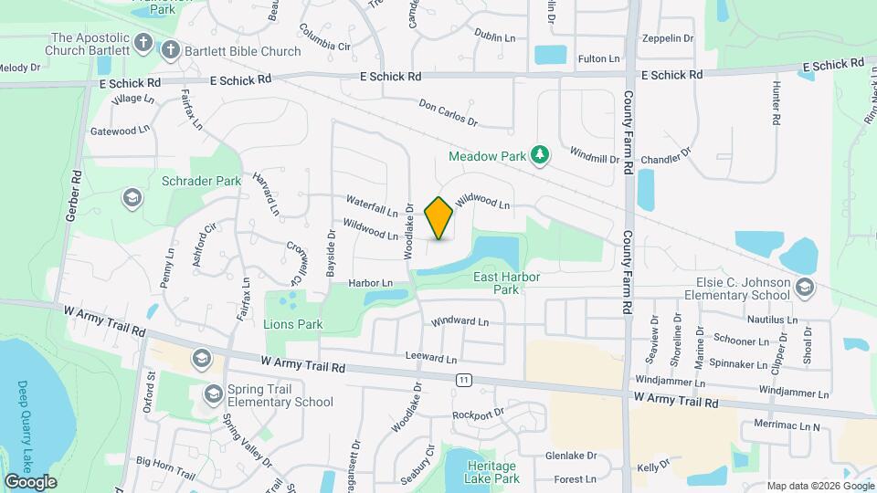 2155 Wildwood Ln Map and Location Details