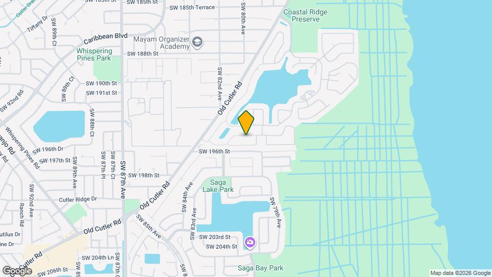 7956 SW 195th St Map and Location Details