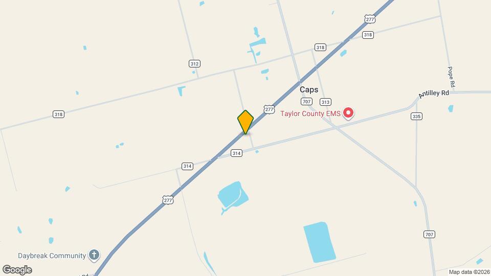 7911 US-277 Map and Location Details