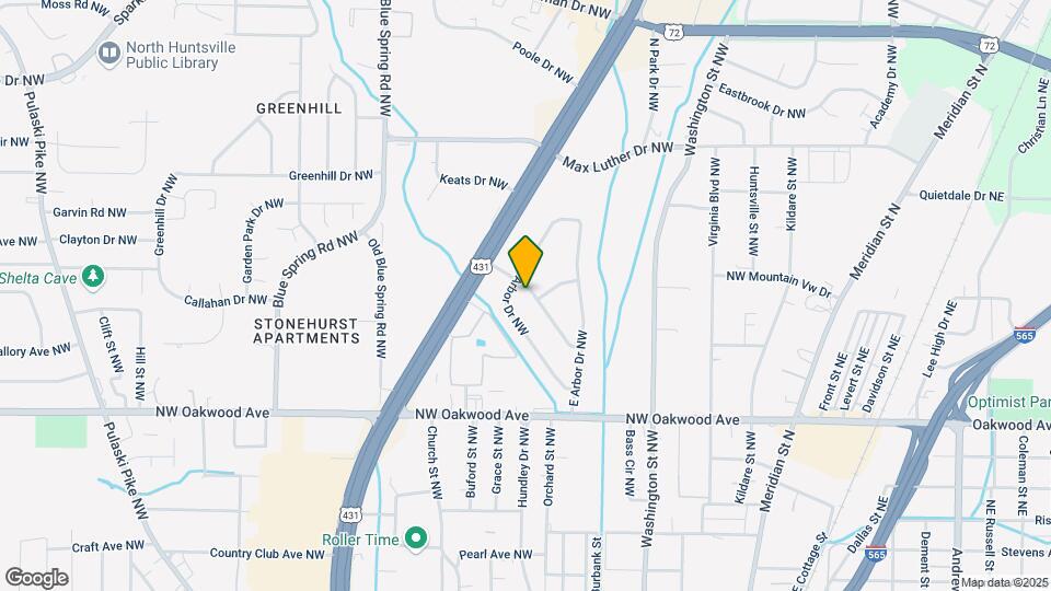 803 Lantana Way NW Map and Location Details