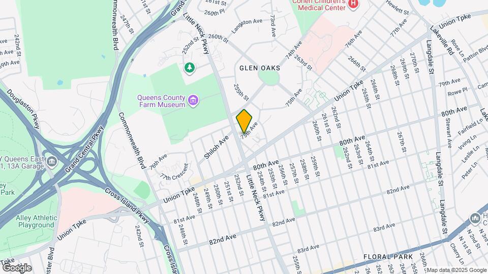 255-30 75th Ave Map and Location Details