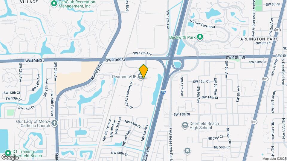 52 E Newport Center Dr Map and Location Details