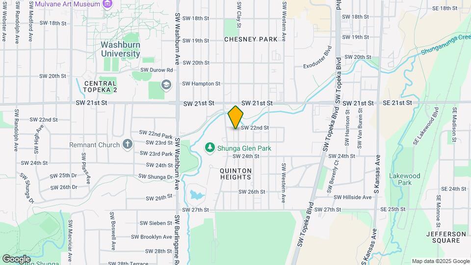 2201 SW Clay St Map and Location Details