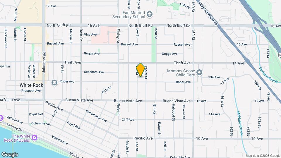 15721 Roper Ave Map and Location Details