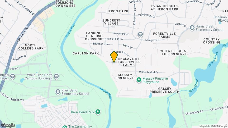 3586 Massey Ridge Ct Mapa y Detalles de la Ubicación