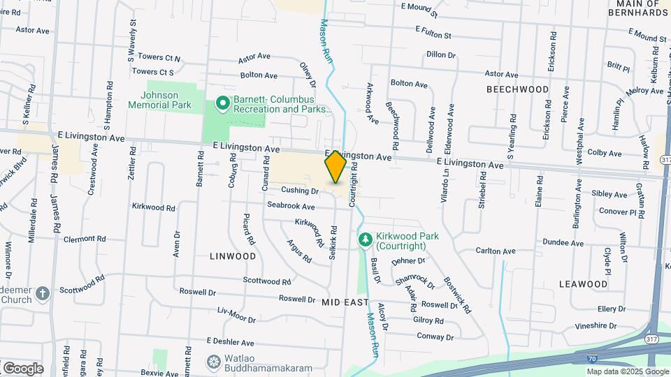 3640-3648 Cushing Dr Map and Location Details
