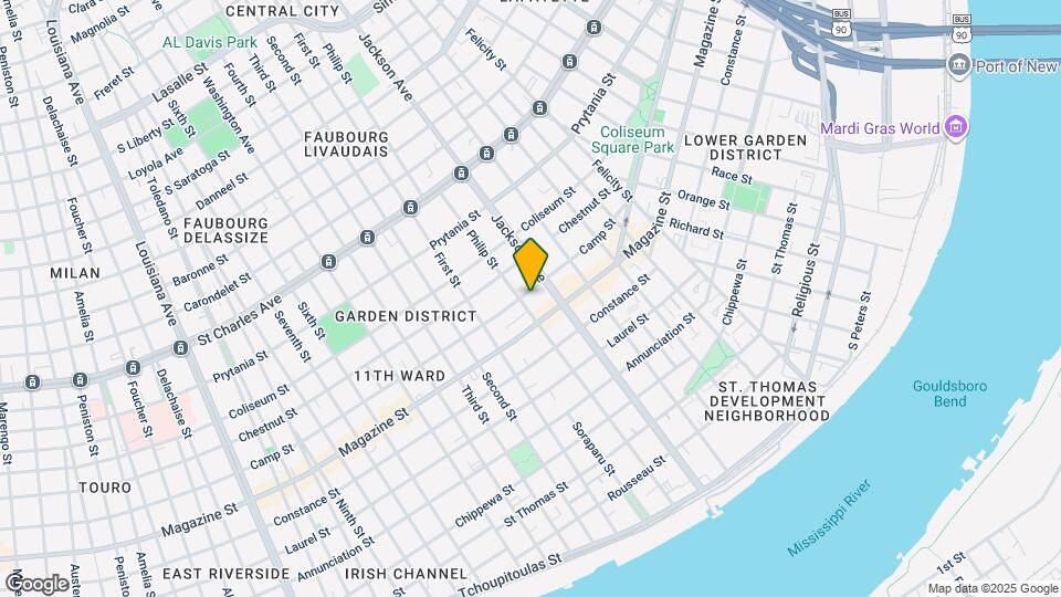 1135 Philip St, Unit 4 Map and Location Details